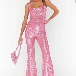 Show Me Your Mumu - Show Off Jumpsuit
Pink Sequin 💖